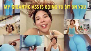 MY GIGANTIC ASS IS GOING TO SIT ON YOU - Giantes Kelly 4K