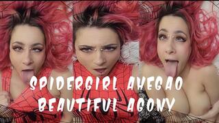 SPIDERGIRL AHEGAO BEAUTIFUL AGONY