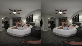 VR 180 3D The Hotwife Unicorn Joins In