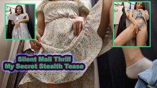 RISKY! | Silent Mall Thrill: My Secret Stealth Tease