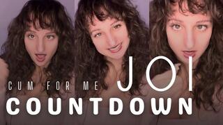 ASMR JOI Countdown — Cum for Me