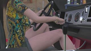 1979 Chevy Camaro Cranking Template - Aurore in Converse Low Top Sneakers 1080p