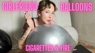 Your girlfriend plays with fire