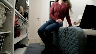 your sexy jeans ass mistress JOI