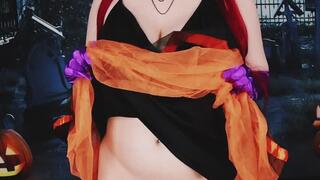 Rias Gremory Witch Strip Tease