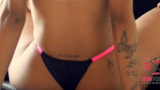 The brunette escaped from her BOYFRIEND for a secret massage, IN ORDER TO SQUIRT