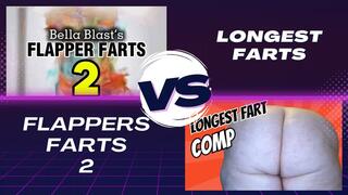 Double Trouble: 15 Minutes of My Longest and Loudest Flapper Farts by Bella Blast