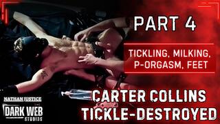Pornstar Carter Collins Tickle-Destroyed On The Bed (Part 4)