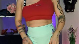 JOI Muscle worship of your Strong Goddess after the gym HD MP4