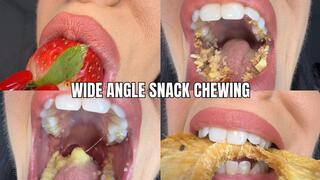 Wide angle snack chewing - OnlyVanessa