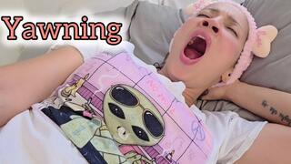 Yawning during the day in bed