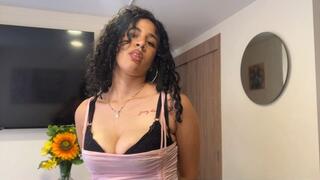 NOW YOU only exist to worhip GIANTESS LATINA S HICCUPS forever, GET OBSSED TO HER BIG BOUNCING BOOBS