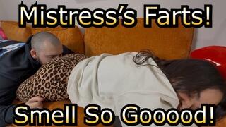 Come Smell Me Slave! - Gia Aquila - Fart Sniffing