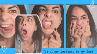 My face in mode: expressive and fun!