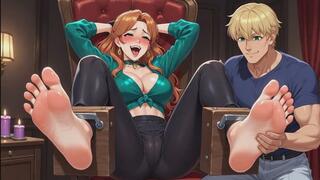 Tickling Fantasies #1: Ticklish Soles Discovery Fantasy Roleplay