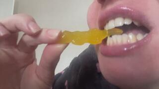 do you want to see my tonsils? eat clip ? lipstick