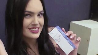 Smoking Close Sexy Lips 120's Model Paula Video 0068