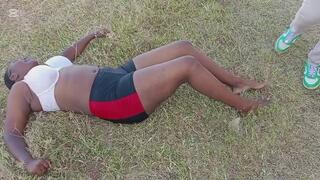 SHIRO CARRYING TWO GIRLS ONE AT TIME IN LIFT AND CARRY POSITION