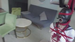 Little Cow Pillar Binding Fixation Mechanical Throat Insertion Deep Throat 02