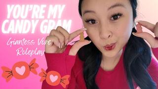 You're My Candy Gram: Giantess Vore Roleplay - Hosted by ObeyEnvyNow | Female Domination, FemDom, Asian, Giantess, Size Fetish, Mouth Play, Swallowing, Drool, Throat Fetish