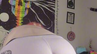 Silly BBW Jiggle Striptease Dance