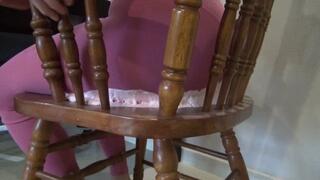 ass in a sticky trap