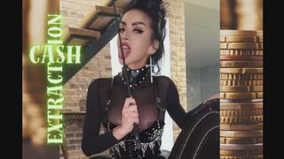 Cash Extraction -human ATM