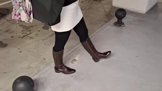 After a walk in the mall