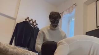 Kneel. Serve. Obey Spanish slave Used as a Human Chair part 2 of 2