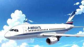 UP IN THE AIR: Mile High Club with Goddess Topless (Anime POV)
