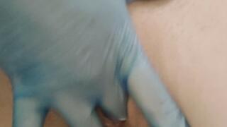 Surgical glove fingering for Nurse Tilda