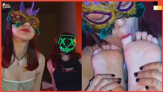 Young Slut Sucks Big White Toes & Soles - ASMR Foot Worship Sounds & Super Close Up Shots