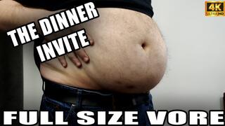 The Dinner Invite - Full Sized Vore - 4k UHD 2160p - KingMarti