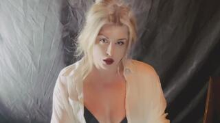 Cleavage Button Down Intimate Seduction