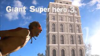 Giant super hero city destroyer
