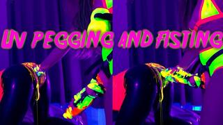 UV Pegging and Fisting with Mistress Scarlett Maz Morbid