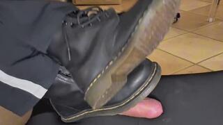 Doc Martens Under-Desk Domination: From Dick Crushing to Face Standing Ecstasy