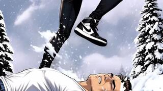 Goddess Valentina 28 Minutes of Relentless Face Stomping & Face Kicking in Nike Sneakers Over 200 Brutal Impacts