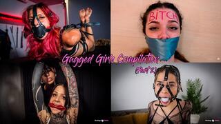 Gagged Girls Compilation (Part 2) - Spanish (sub:English) - MP4 - FULLHD 1080