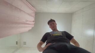 (POV Shrunken) Giant finds you in the bathroom and plays with you for a while