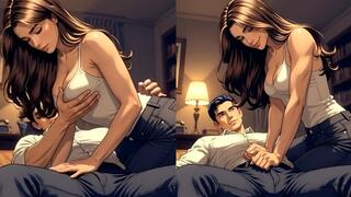 Goddess Vanessa Sensual Domination & Teasing with Crotch Rubbing