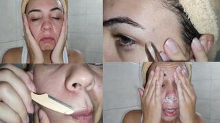 Full Face Care Routine, Oil, Shaving, Cleanse & Hydration
