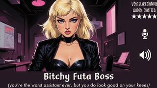 Bitchy Futa Boss [Futanari] [Futa Domme] [Girl Cock] [Submissive Employee] [Sex at Work] [Office Roleplay] [Anal] [Degradation] [Anal Creampie]