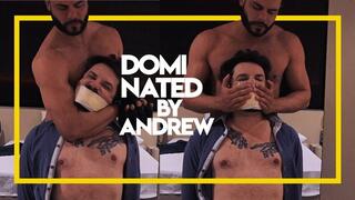 Tonny Tape dominated by Andrew (1080p) Gay Bondage - Gay Domination - Handgag - Wrestling - BDSM - Breath Play