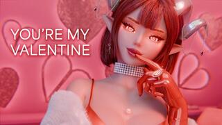 Mesmerizing Cleavage: Be My Boobie-Brained Valentine ðŸ’œ