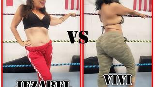 1236-Baring that Bouncy Booty - Female Wrestling