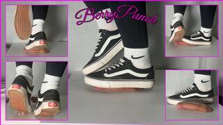 Dirty Vans Ruthless Cock Crush - Jumps On Cock - Cock Trampling - Shoejob - CBT - Foot Fetish - 1080HD