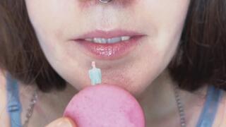 POV Giantess Mouth Play Vore - Tiny Trapped in Cookie & Swallowed Whole