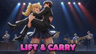 LIFT AND CARRY - Lift & Carry Domination - Strong Woman Hoists, Grinds & Fucks Her Helpless Man