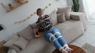 The French Girl -The Stepmother Bound And Gagged